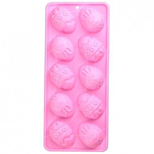 Форма силиконовая для шоколада "Пасха" 10 шт 708049