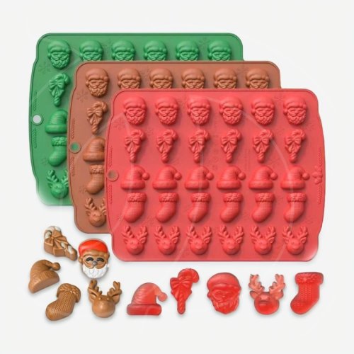 Форма силиконовая "Новогодний Микс" 