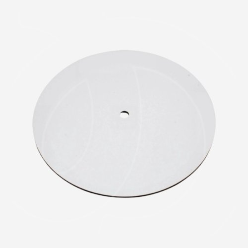 Подложка под торт с отверстием двухсторонняя ЛХДФ Белая 60 см 