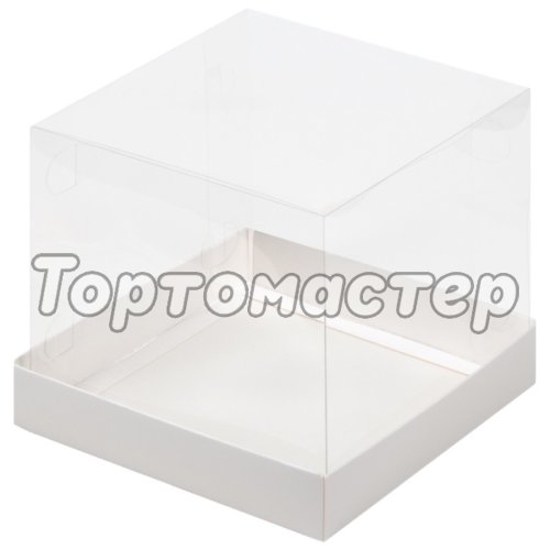 Коробка для шоколадной фигурки белая 10х10х10 см КУ-643; 9847832