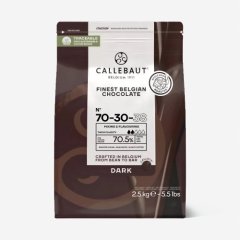 Шоколад горький CALLEBAUT 70,5% 100 г 70-30-38NV-595,  70-30-38RT-U71  фасовка