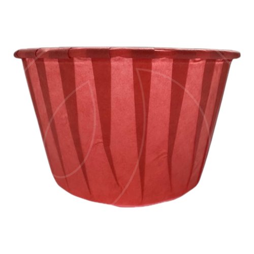 Капсула бумажная Красная D50 H40 100 шт 39128