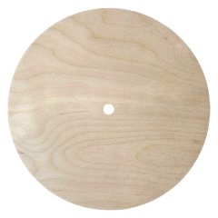 Подложка под торт деревянная с отверстием 6 мм 60 см 