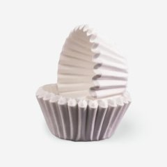 Капсула бумажная Белая D30 H23 20 шт 810101, RW75