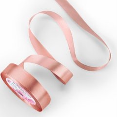 Лента для декора и упаковки Атласная Розовое золото 2 см 1218281