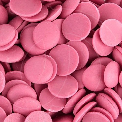 Шоколадная глазурь розовая со вкусом малины ШОКОМИЛК 100 г 