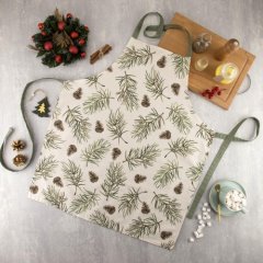 Фартук хлопковый "Christmas tree" 60х70 см 5215727	 