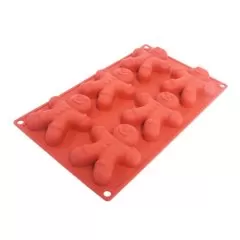 Форма силиконовая Silico "Пряничные человечки" SA0106