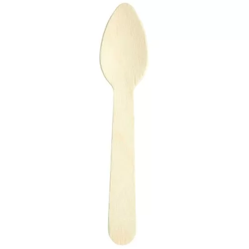 Ложка деревянная одноразовая 110 мм 1 шт ЛД110В55, ЛД110Э, Б-79, 10066055