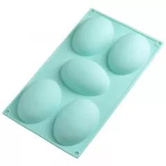 Форма силиконовая "Овалы" 5 шт 1321, 2854665,  СФ-154