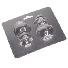 Форма пластиковая "Снеговик" 51160