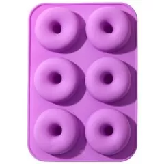 Форма силиконовая "Пончик" 6 шт 4449546; 10244817