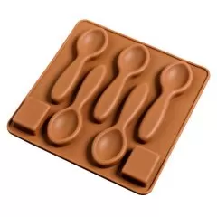 Форма силиконовая для шоколада "Ложки" 5 шт 4718306