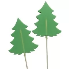 Молд силиконовый для леденцов "Ёлочки" 1235