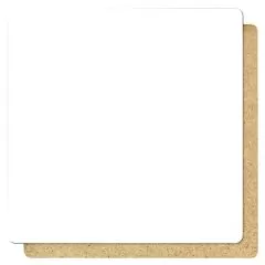 Подложка под торт ЛХДФ Белая 3 мм 32х32 см 