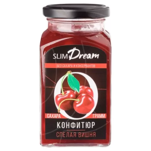 Конфитюр Спелая Вишня Slim Dream без сахара 300 г 