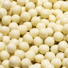 Посыпка кондитерская шоколадные шарики хрустящие CALLEBAUT "WHITE CHOCOLATE CRISPEARLS" 50 г CHW-CC-CRISPE0-02B