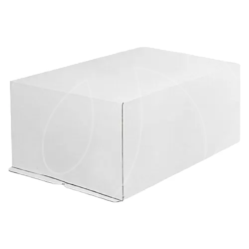 Коробка для торта белая 30х40х20 см 