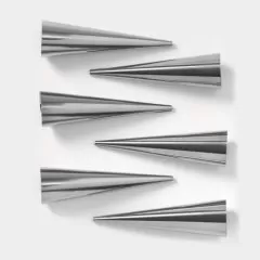 Набор металлических форм для круассанов и трубочек 6 шт 7619023			