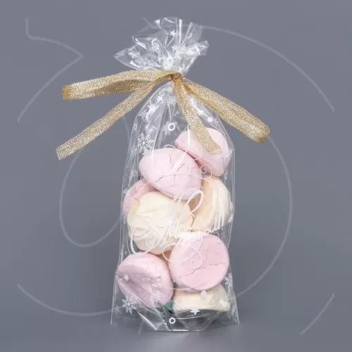 Пакет прозрачный для сладостей "С Новым Годом" 9х19 см 9673654