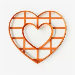 Форма для торта "Двойное сердце" 25 см LC-00010107	