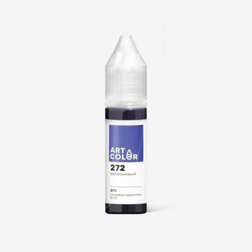 Краситель пищевой гелевый водорастворимый Art Color "Pro Васильковый" 15 мл 