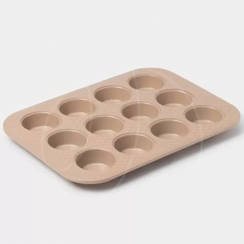 Форма металлическая для выпечки Капкейков 12 шт 7362240	
