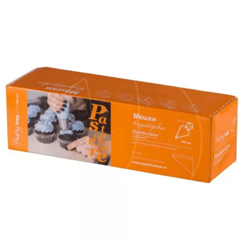 Мешок кондитерский одноразовый плотный 55 см 1 шт Pastry Clear 55, Pastry Blue 55, Pastry Green 55   	