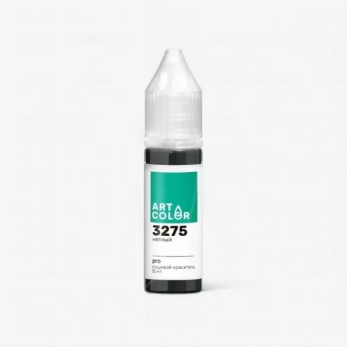 Краситель пищевой гелевый водорастворимый Art Color "Pro 3275 Мятный" 15 мл 