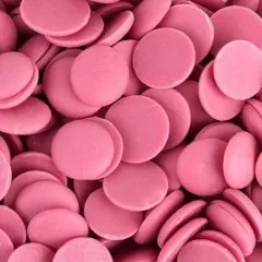 Шоколадная глазурь розовая со вкусом клубники со сливками ШОКОМИЛК 100 г 