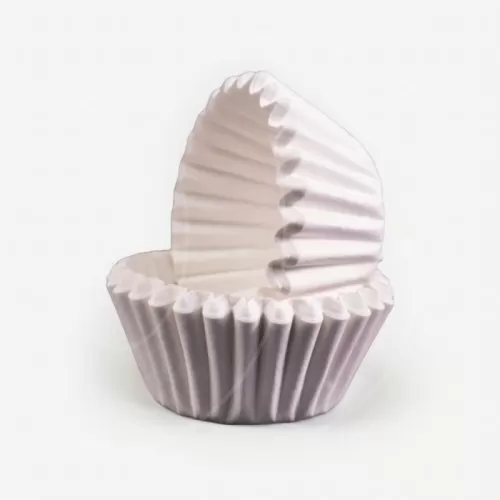 Капсула бумажная Белая D25 H18 40 шт 810001, RW60 