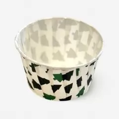 Капсула бумажная с ламинацией "Ёлочки" D50 H40 1 шт 			