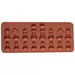 Форма силиконовая "Шахматы" 16 шт 4597553